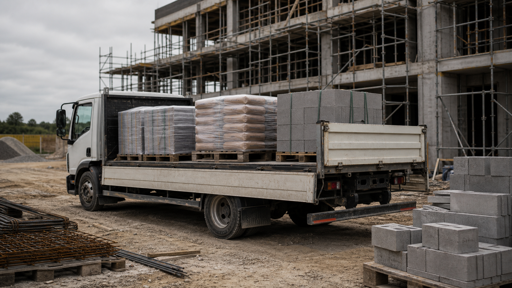 Livraison rapide sur chantier